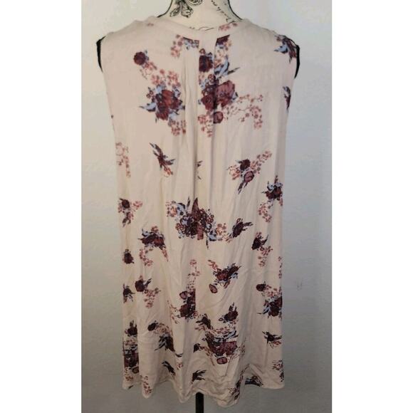 Free People Tunic Top Sz Small Tree Swing Washed Stone Combo OB413273 - Picture 6 of 9